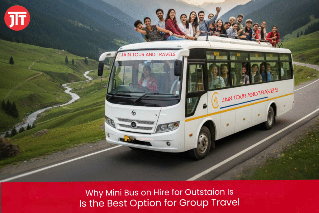 Mini Bus on Hire for Outstation for Group Travel from Delhi